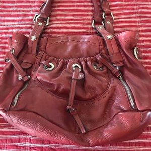B. Makowsky Leather Handbag